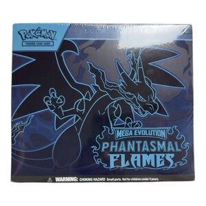New! Pokémon TCG: Mega Evolution—Phantasmal Flames Elite Trainer Box